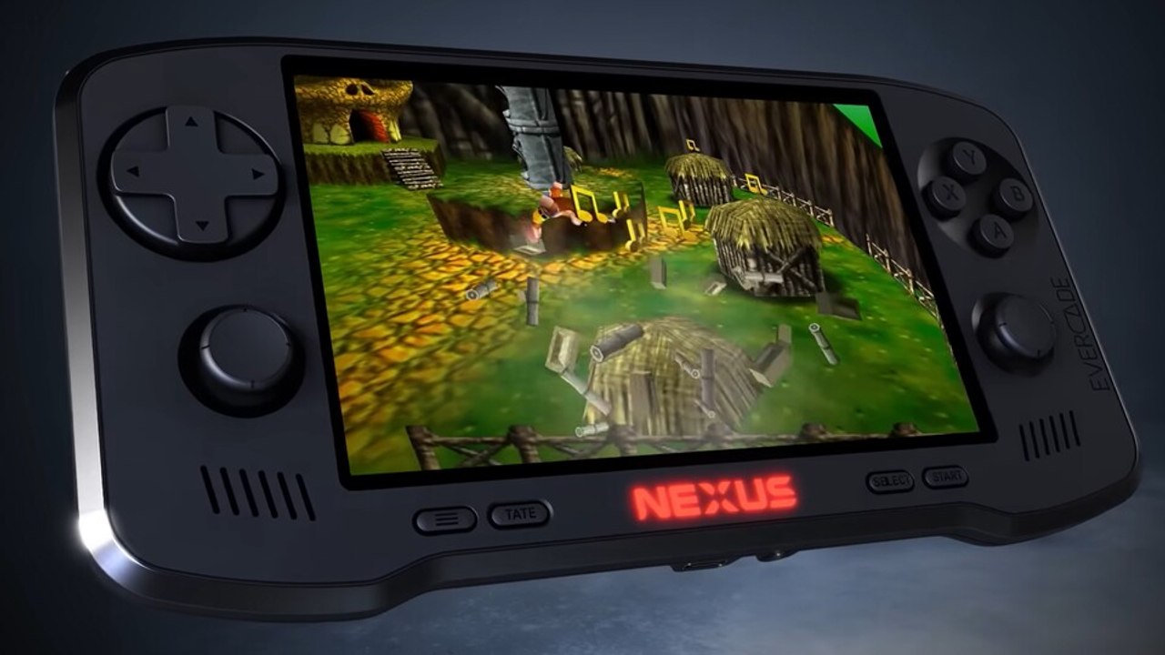 Blaze stellt neuen Evercade Nexus Handheld vor