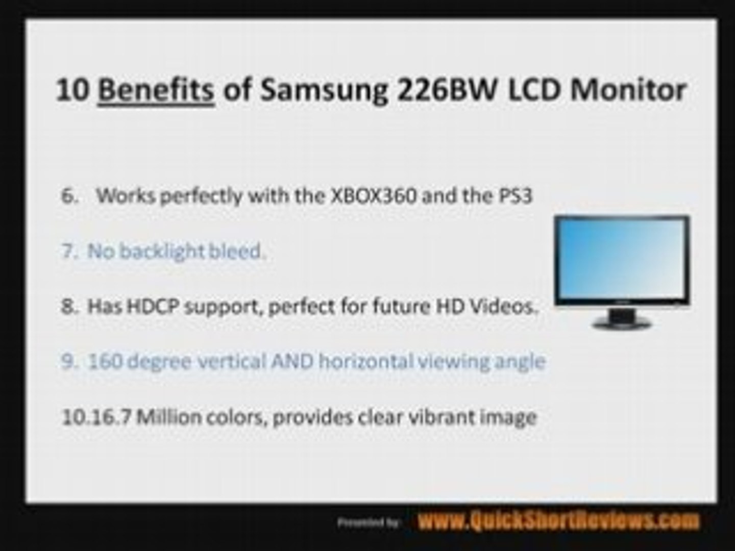⁣Samsung 226BW Review - High Resolution