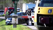 Лобовое столкновение двух поездов в Дании, много пострадавших