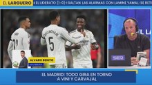 Álvaro Benito dice una verdad muy dura y difícil de asumir para el madridismo sobre Mbappé y Vinicius