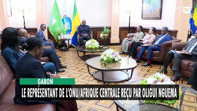 [#Reportage ] Gabon : le représentant de l’ONU/Afrique centrale reçu par Oligui Nguema