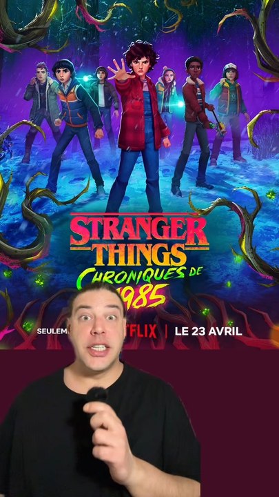 Stranger Things Chroniques de 1985 c’est dispo dès le 23 avril sur Netflix !