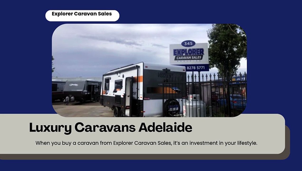 Luxury Caravans Adelaide