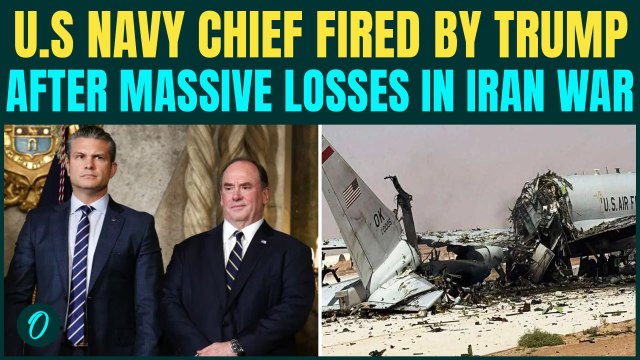 U.S. Navy Chief Ousted by Pete Hegseth Amid Iran War; Pentagon Shake-Up Raises Doubt on U.S Policies