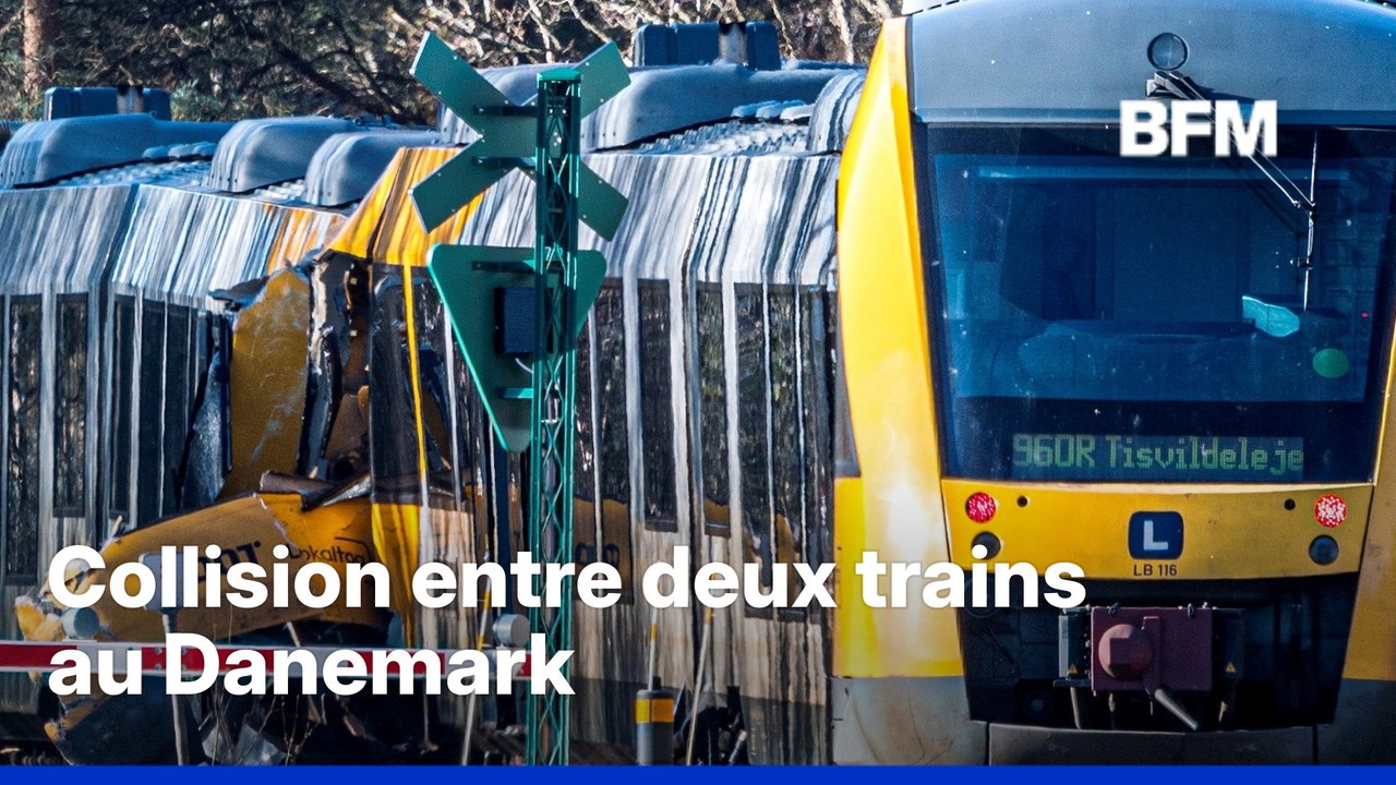Danemark: au moins 17 blessés dans la collision de deux trains