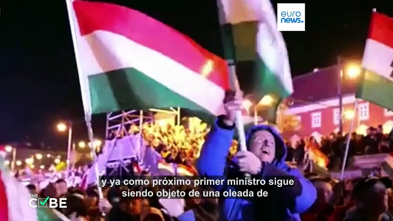 Los bulos sobre Péter Magyar tras su victoria en Hungría: inmigración y un falso apoyo a Orbán