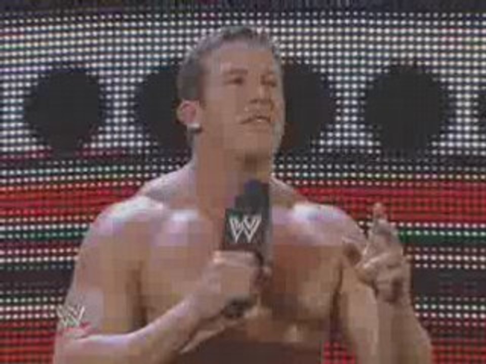 RAW June 9th 2008 Highlight