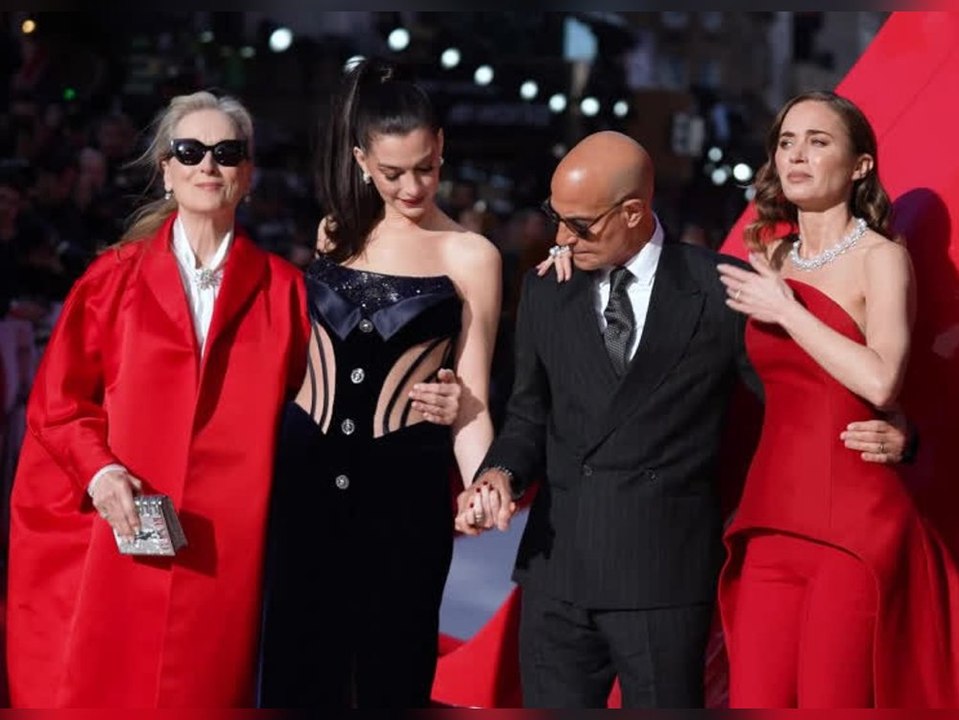 "Der Teufel trägt Prada 2"-Cast zeigt sich stylisch und gut gelaunt