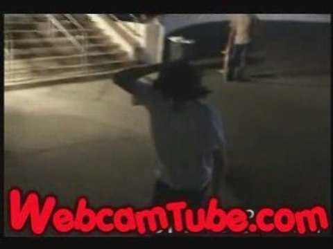 Skaters Head Smashes Off the Concrete Extremely Hard
