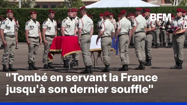 La nation s'incline : revivez l'hommage à l'adjudant Florian Montorio