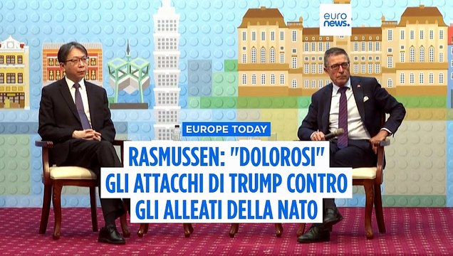 Ex segretario generale Nato Rasmussen: Dolorosi gli attacchi di Trump contro gli alleati