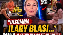 “Insomma, Ilary Blasi…” gaffe al GF Vip, imbarazzo in diretta