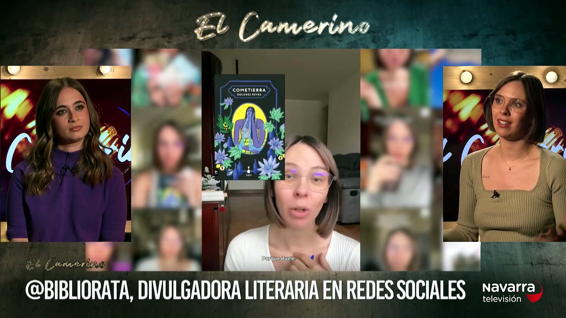 El Camerino 23/04/2026 Celebramos el Día Internacional del Libro con la escritora y divulgadora literaria Natalia León, Unai Aranzadi nos presenta el documental 'buscando a Pedro Baigorri' e Idoia Rodríguez el espectáculo 'Ragoh' de la compañía Riart