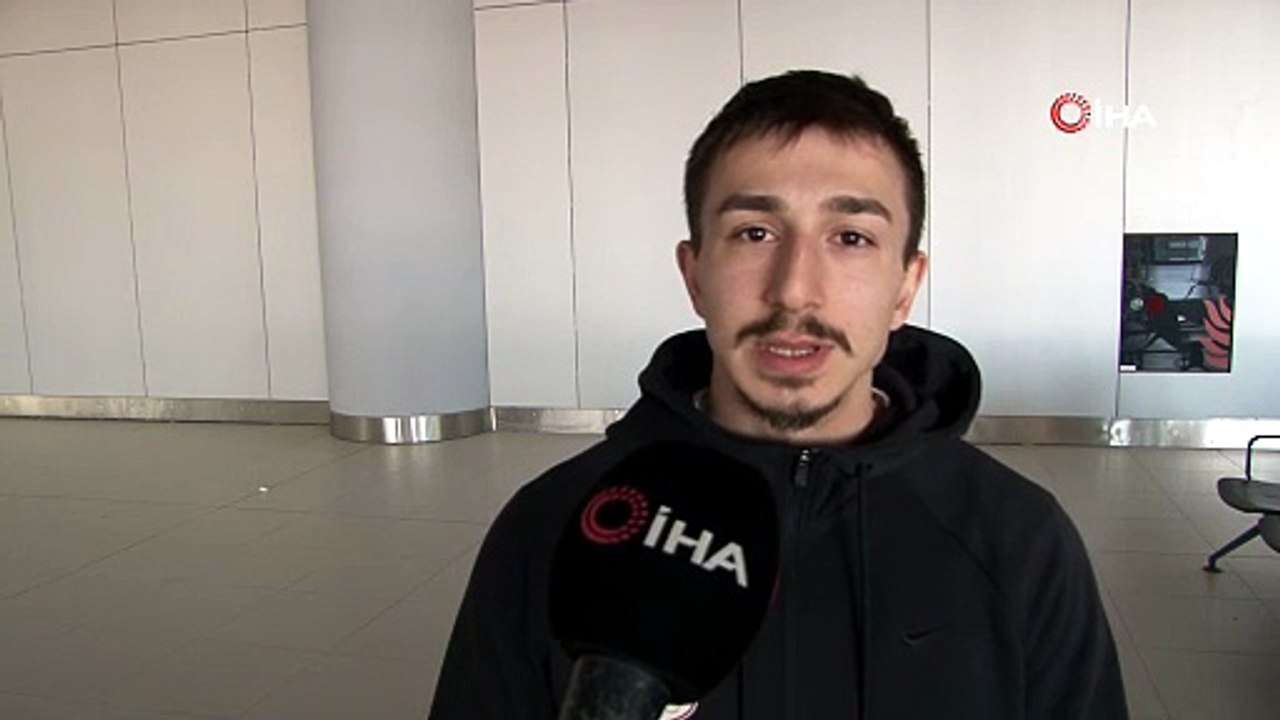 Milli halterciler Yusuf Fehmi Genç ile Kaan Kahriman yurda döndü | Ajansspor | IHA