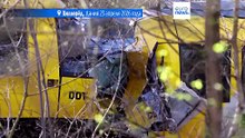 Столкновение двух пассажирских поездов в Дании, 17 пострадавших
