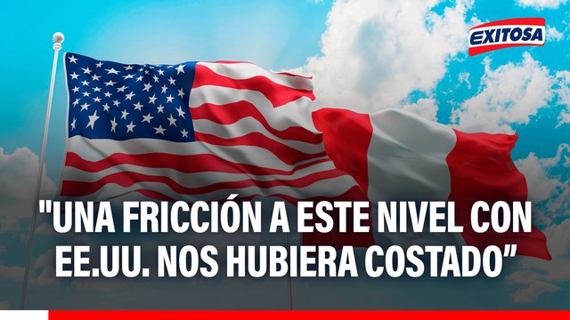 Una fricción a este nivel con EE.UU. le hubiera costado a Perú, señala Miguel Rodríguez Mackay