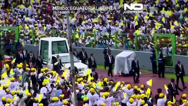 Papa Leone XIV conclude il viaggio in Africa con una messa all'aperto in Guinea Equatoriale
