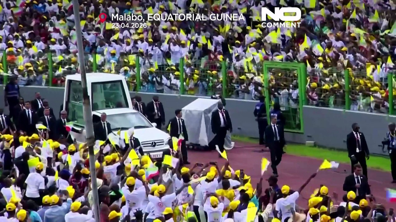 Papst Leo XIV beendet Afrikareise mit Messe im Freien in Äquatorialguinea