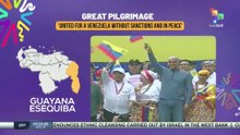 Guayana Esequiba hold National Pilgrimage for Peace and against sanctions