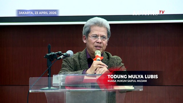 Todung Mulya Lubis Jadi Kuasa Hukum Saiful Mujani di Kasus Dugaan Makar