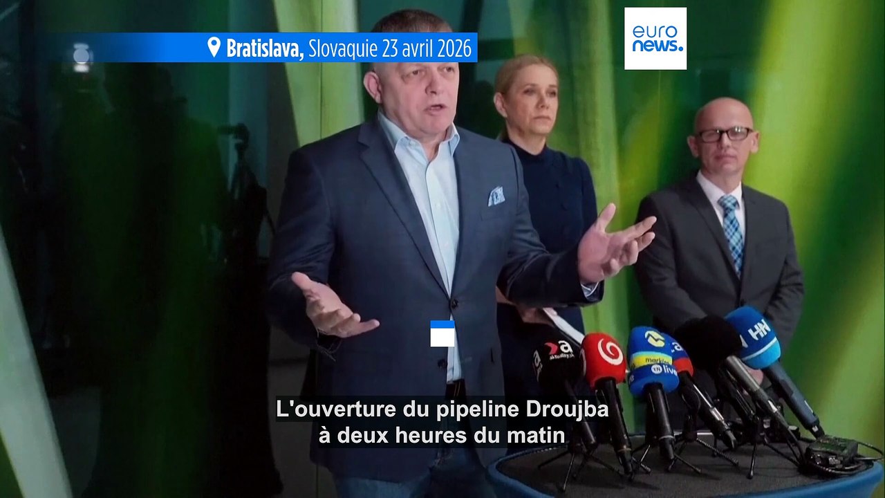 Slovaquie : reprise des livraisons de pétrole russe via l'oléoduc Droujba