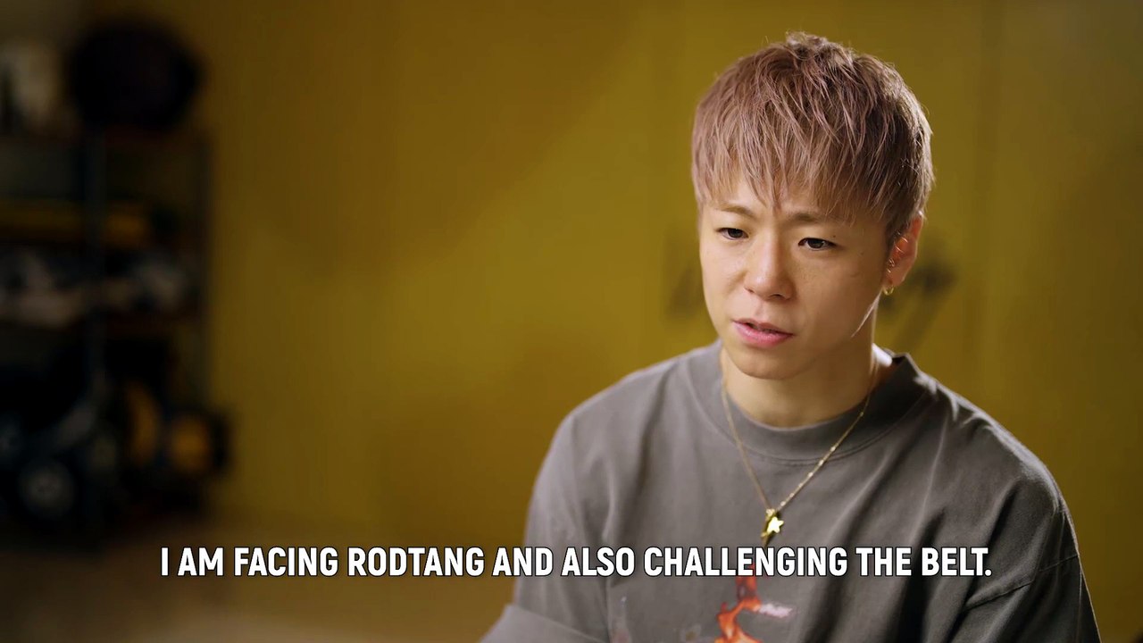 Takeru talks about winning the belt