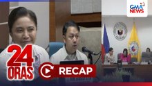 24 Oras: (Part 2) Robredo, pinangalanan ang mga puwede aniyang tumakbo sa Eleksyon 2028; Defense team, 'di nagulat sa pagkumpirma ng charges vs ex-Pres. Duterte; Probable cause sa impeachment case ni VP Duterte?; atbp