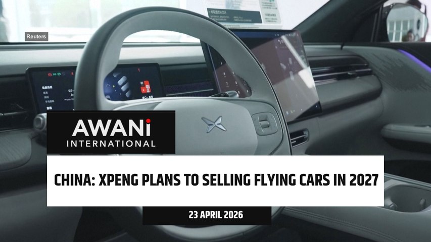 China's Xpeng to sell flying cars in 2027