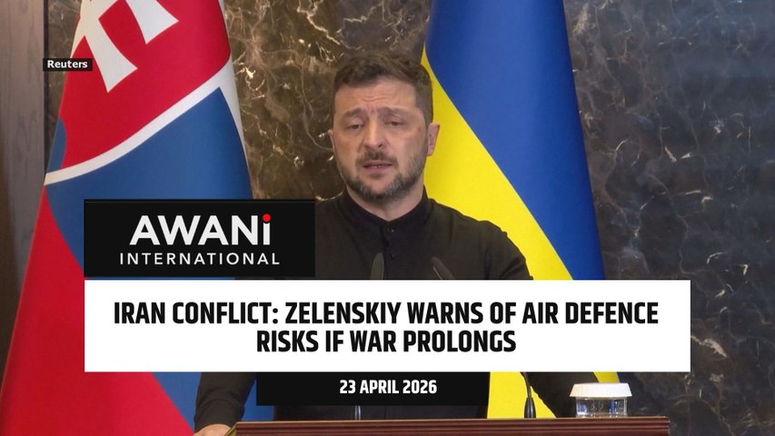 Zelenskiy warns of air defence risks if war prolongs