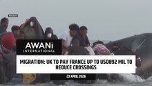 UK to pay France up to USD892 mil to reduce migrant crossings