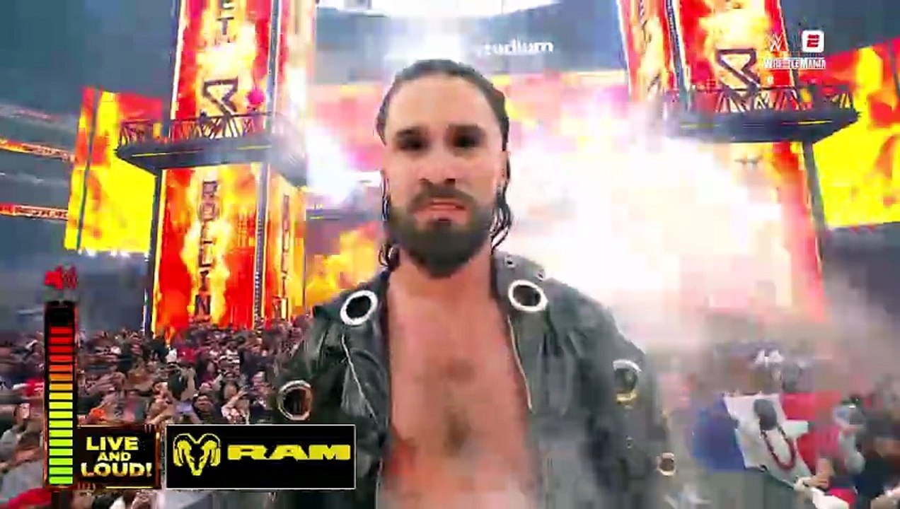 WWE.WrestleMania 42 Seth Rollings Vs Gunther