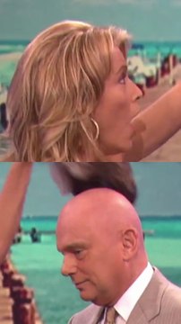 Vanna White Rips Off Pat Sajak’s Wig on Wheel of Fortune
