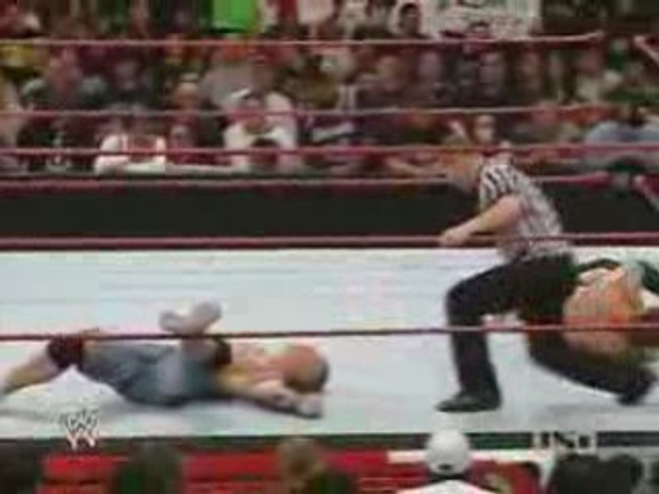 John Cena vs JBL 2/2 - Raw 6/9/08