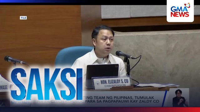 High level coordinating team ng Pilipinas, tumulak na pa-Czech Republic para sa pagpapauwi kay Zaldy Co | Saksi