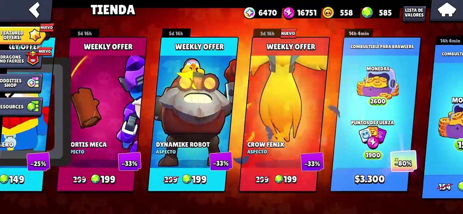 tienda nueva brawlstars