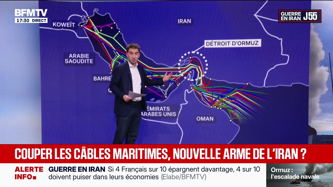 Marschall Truchot : Couper les câbles maritimes, nouvelle arme de l'Iran ? - 23/04