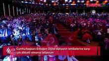 Cumhurbaşkanı Erdoğan çocuklara seslendi: Dijital dünyanın tehlikelerine karşı çok dikkatli olun
