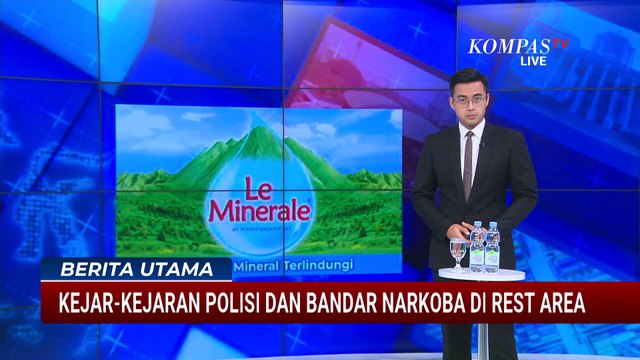 Aksi Kejar-kejaran Polisi Tangkap 2 Bandar Narkoba di Rest Area Tol Palembang-Lampung | BERUT