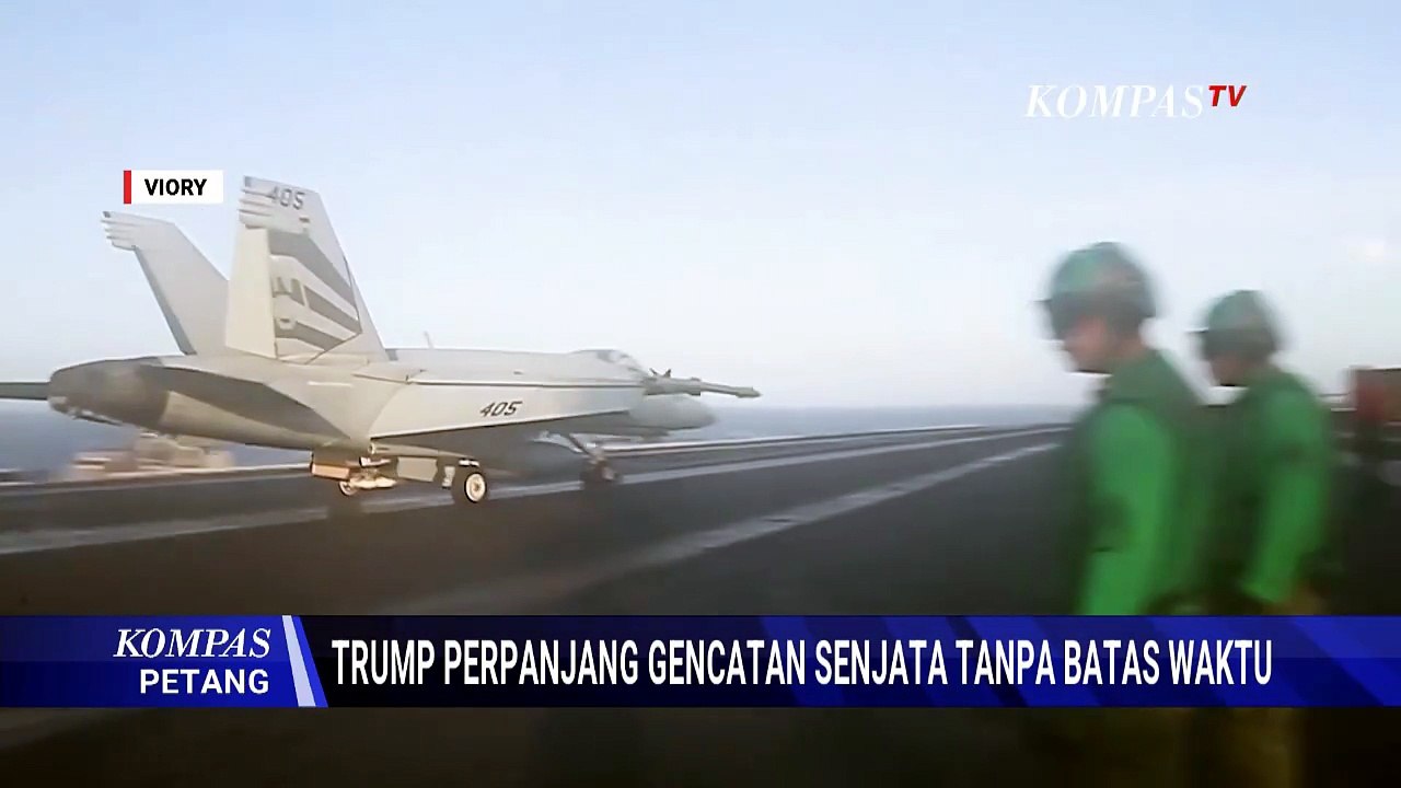 Trump Perpanjang Gencatan Senjata Tanpa Batas Waktu dengan Iran dan Tetap Blokade Selat Hormuz