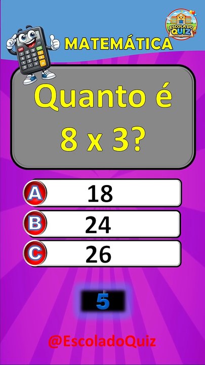 90% Erram Esse Quiz de Matemática!