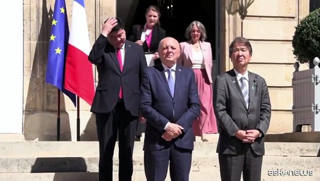 Foto di gruppo G7 Ambiente a Parigi, per l'Italia c'è Pichetto Fratin