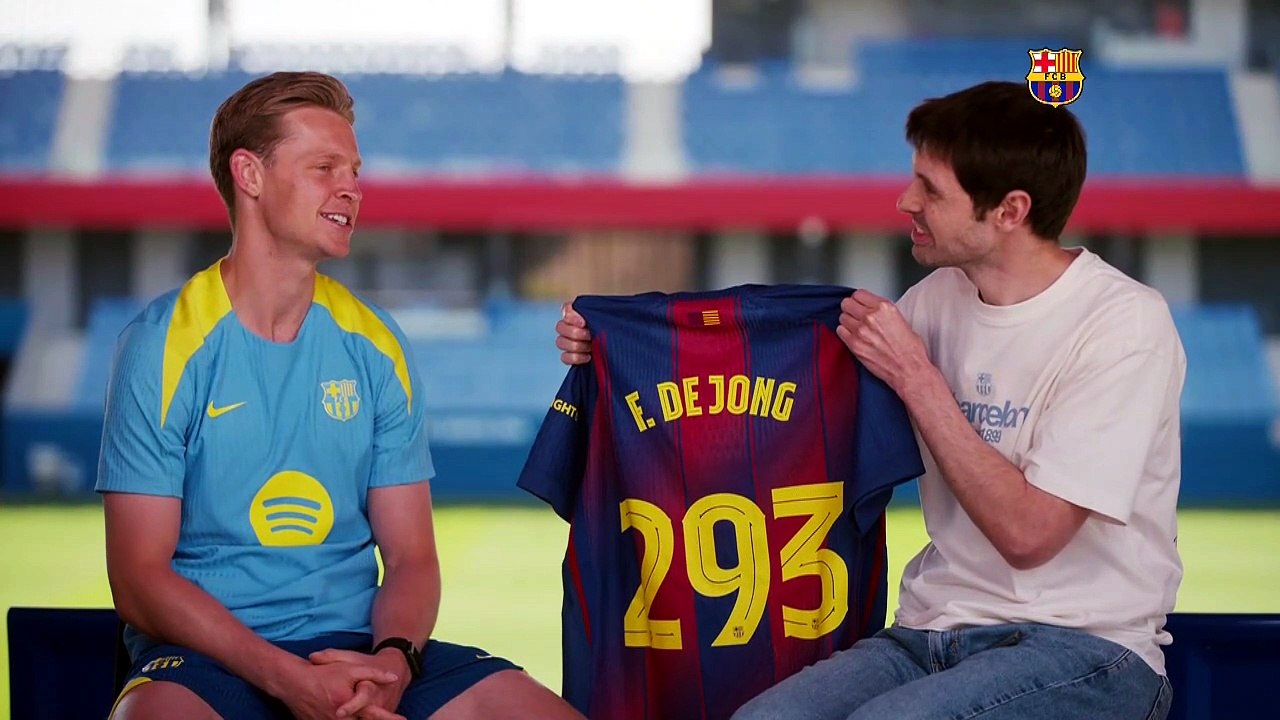 De Jong: "Ser el neerlandés con más partidos en el Barça me hace sentir especial"