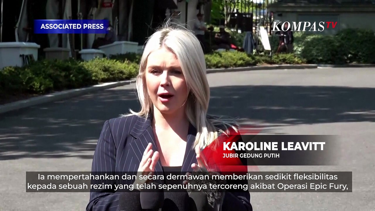 Gedung Putih soal Nasib Perang AS-Iran: Ada di Tangan Trump
