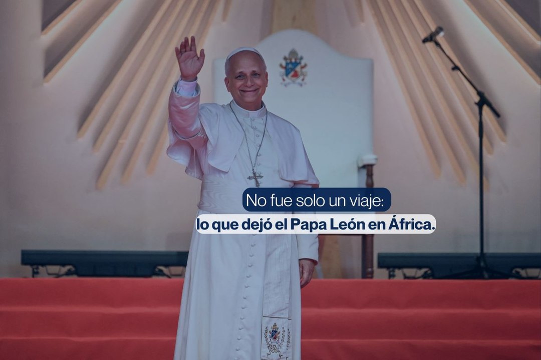 No fue solo un viaje: lo que dejó el Papa León XIV en África.