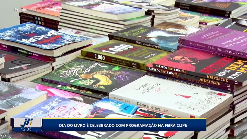 Dia do livro é celebrado com programação na Feira Clipe