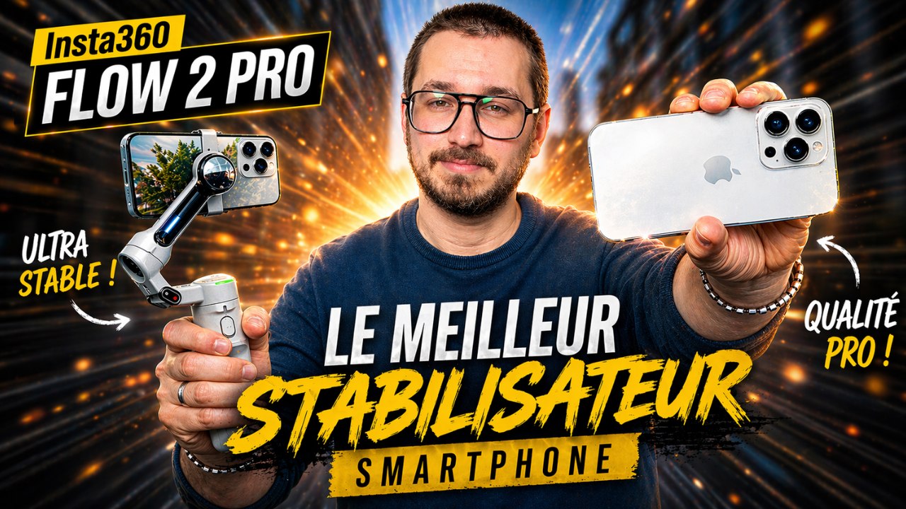 Test Insta360 Flow 2 Pro : le meilleur stabilisateur smartphone ?