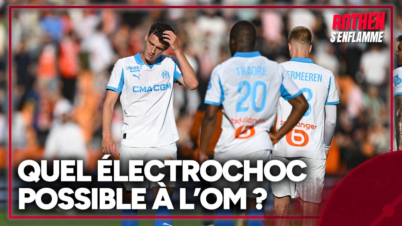 "Chaque joueur doit balayer devant sa porte", un électrochoc à l'OM avant la fin de la saison ?