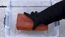 This brick is literally on fire 🔥🧱