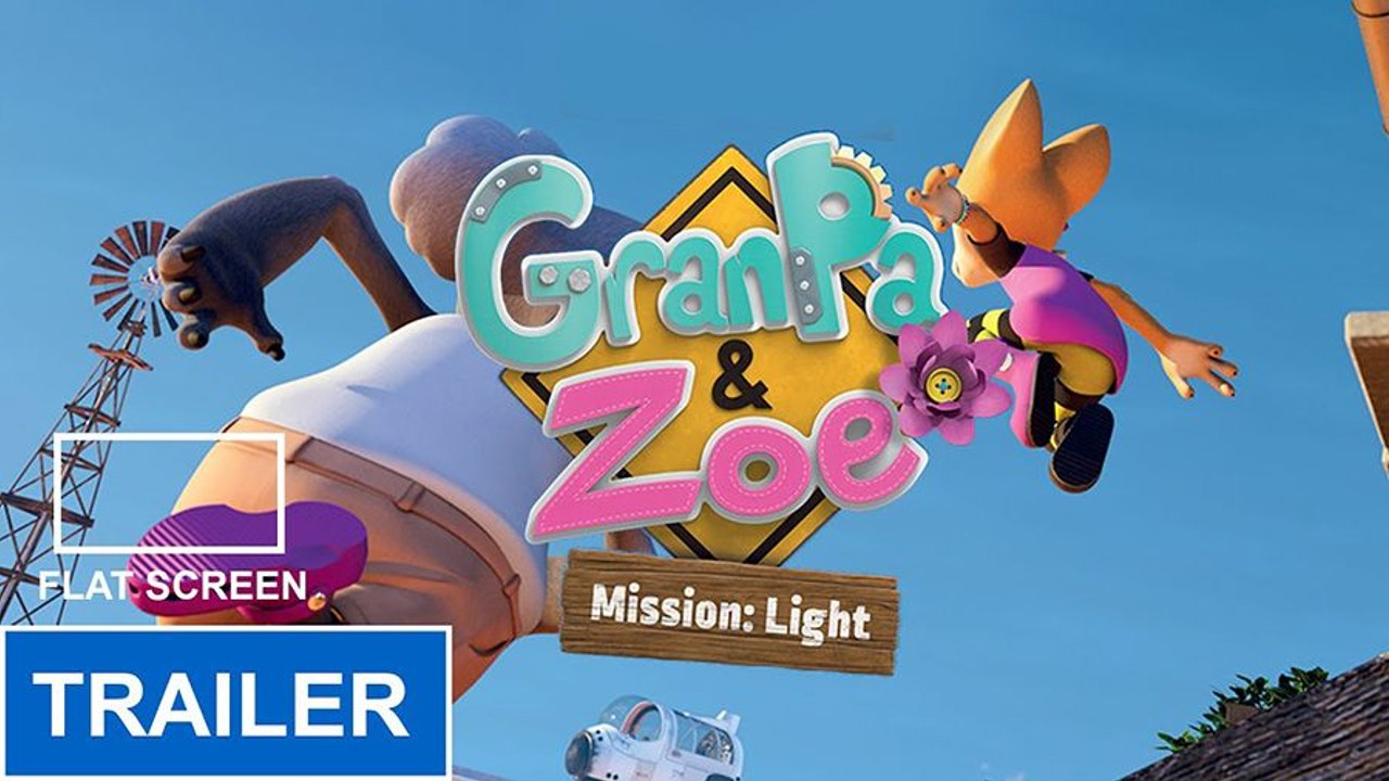Primer Tráiler Oficial de 'Granpa & Zoe: Mission Light'