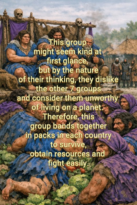 Ethnos. Innate group that considers themselves the strongest.